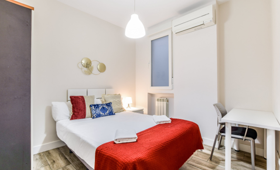 apartment from day apartment for rent for companies in Madrid Retiro